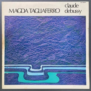 MAGDA TAGLIAFERRO - Debussy Piano 12 Preludes BRAZIL LP LONDON LLB 1093S - Picture 1 of 4