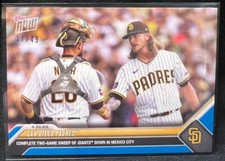 San Diego Padres in Mexico City—Austin Nola, Josh Hader—2023 Topps Now Blue 215