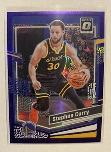 2023-24 Panini Donruss Optic - Purple Prizm Stephen Curry Warriors - Picture 1 of 2