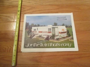 Oak Park Fleetwood Trailer Poster Vintage Dealer sales brochure - Bild 1 von 7