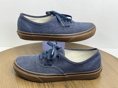 Scarpe autentiche Vans gomma blu navy. Taglia uomo 7 donna 8 5