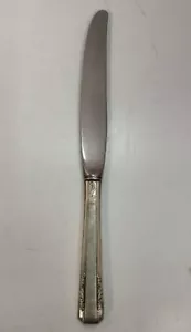"Cuchillo vintage Wallace hoja de acero inoxidable plato plateado mango 9,5"" KitchenGnu" - Imagen 1 de 12
