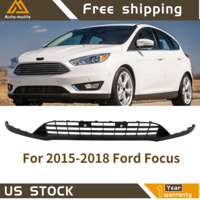 For 2015 2016 2017 2018 Ford Focus Front Bumper Lower Grille Grill F1EZ17626A - Image 1 of 4