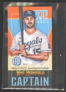 2021 Topps Gypsy Queen Captains Minis Whit Merrifield #CM-WM - Picture 1 of 2