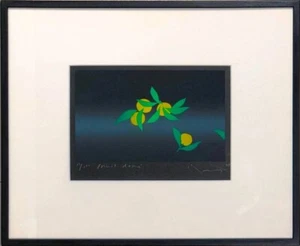 Kozo Inoue Fruit Dori Silkscreen Print Signed Ltd 117 Japan Art - Picture 1 of 1