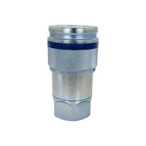 Dixon 8HTF8, Serie HT, Flushface FF, Accoppiatore Corpo 1" x 1" Femmina Acciaio Filettato - Foto 1 di 8