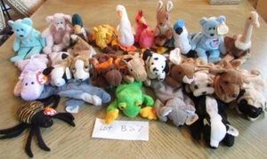 LOT OF 24  HARD TO FIND TY BEANIE BABIES  - EXC - LOT B27 - Picture 1 of 1