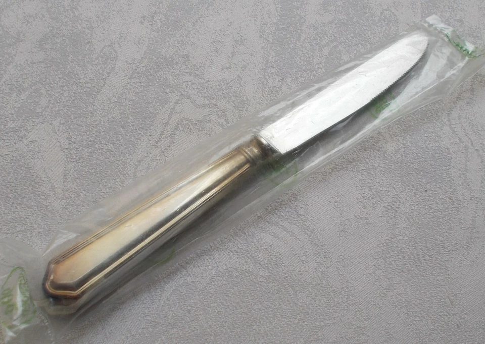 Raro BSF Villa Borghese 1 Cena Coltello 21,5 Cm. 90er Edizione D'Argento - Immagine 1 di 4