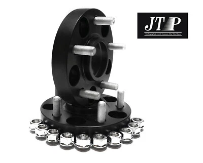 2x espaciadores de rueda forjados negros de 20 mm + 2x 25 mm para Lexus LS600h, LS500h, LC500h, LS460 Foto 1 de 4