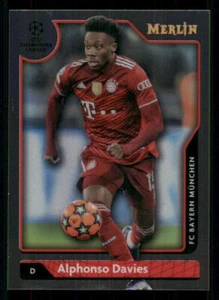 2021-22 Merlin UEFA Champions League #109 Alphonso Davies - Picture 1 of 2