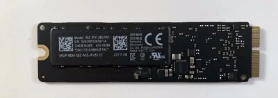 Apple MacBook Air 13 & 11"  2015 2017 Models SSD Real Genuine 128 Gb SSD - - Image 1 of 2