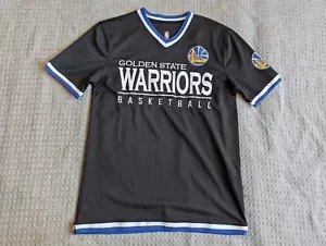 Maglia UNK Golden State Warriors adulto piccola nera riscaldante manica corta - Foto 1 di 11