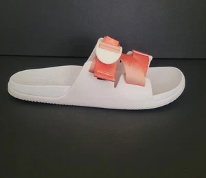 Sandalias CHACO para mujer talla 7 Chillos diseño alpino diapositivas correas blancas melocotón - Imagen 1 de 9