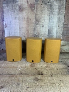 JAMO Orange Indoor Surround Sound Speaker Set Of 3 Rare HTF Tested Works - Picture 1 of 9