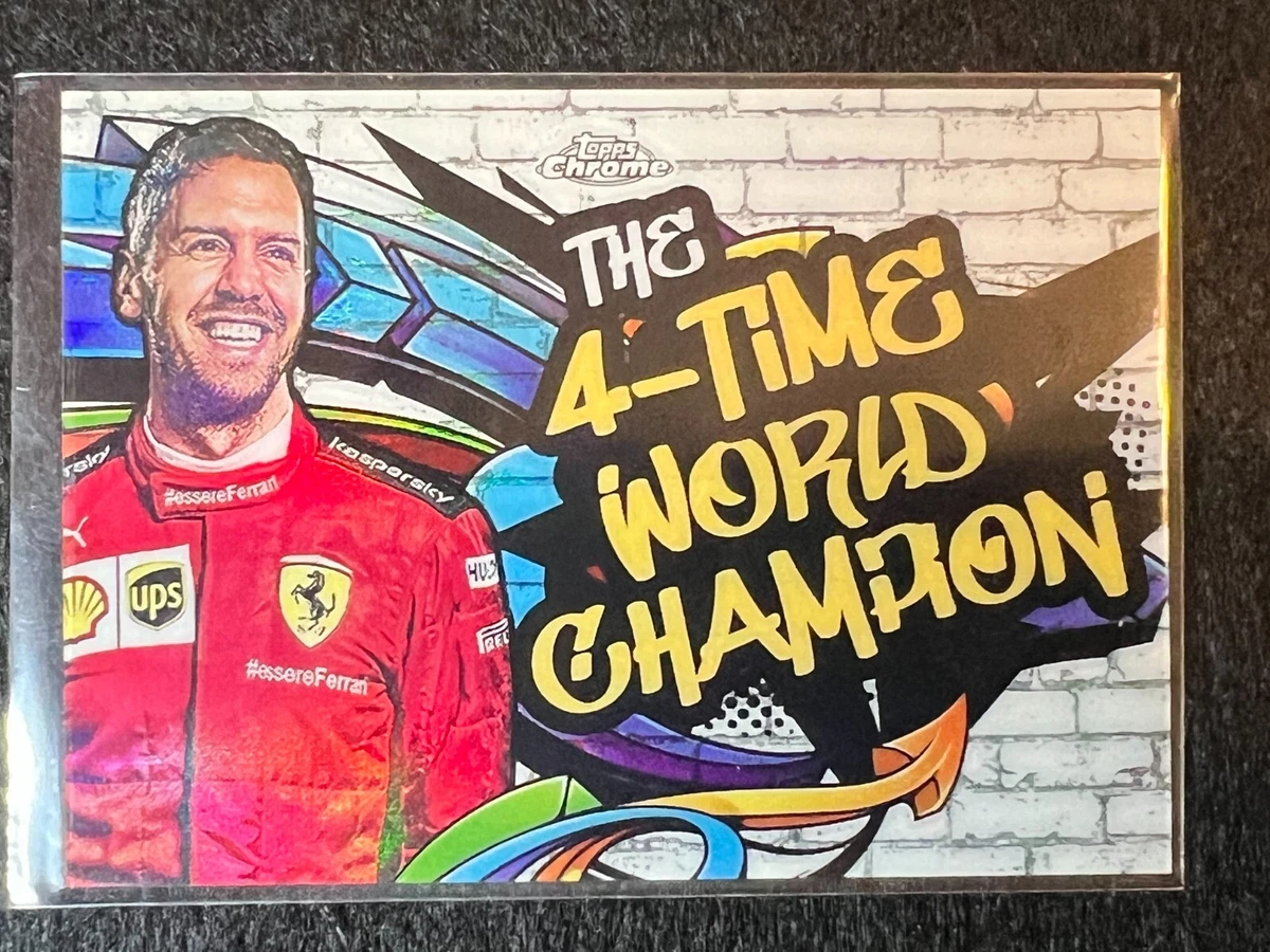 Sebastian Vettel Auto Racing Trading Cards & Accessories for sale