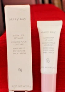 Mary Kay Satin Lips LIP MASK 235100 Exfoliation Gentle Original .3 oz/8g New - Picture 1 of 1