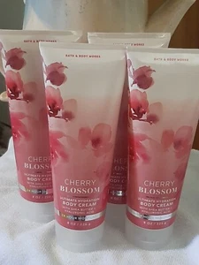 4er-Set Bath & Body Works KIRSCHBLÜTE ultimative Feuchtigkeitskörpercreme 8 Oz. - Bild 1 von 4
