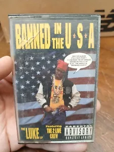 The Luke LP Featuring 2 Live Crew Banned In The USA Cassette - Foto 1 di 7