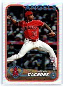 2024 Topps Series 2 Kelvin Caceres #680 SIlver - Picture 1 of 2