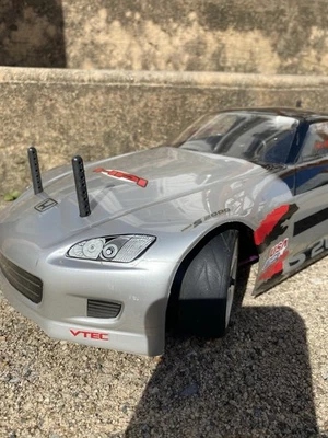 HPI Nitro RS4-3 Nitro 3 With T-15 Engine Runs Rare Honda S2000 Body - Image 1 of 4