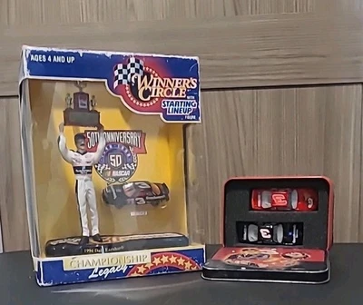 Dale Earnhardt Winners Circle Starting Lineup Championship Legacy And RCCA Tin - Image 1 of 4