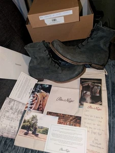 Peter Nappi Cuero Basso Botines EE. UU. Hombres 13.5-14 (46) Cuoio Caja Original, Bolso... - Imagen 1 de 14