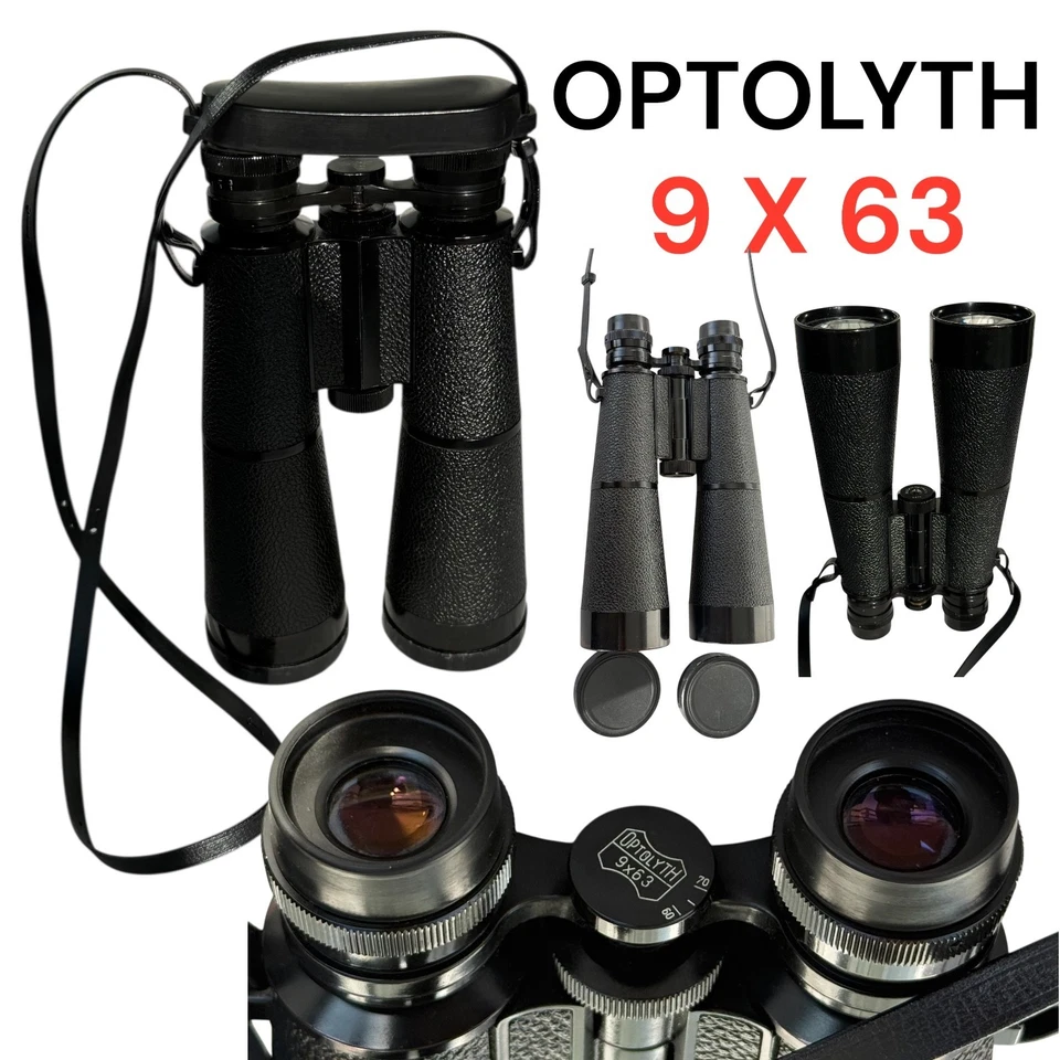 Vintage Fernglas Binoculars  OPTOLYTH  9 x 63  MADE IN GERMANY Zeiss - Bild 1 von 4