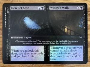 Magic The Gathering Duskmourn: House of Horror, Derelict Attic / Widow's Walk - Lámina - Imagen 1 de 2