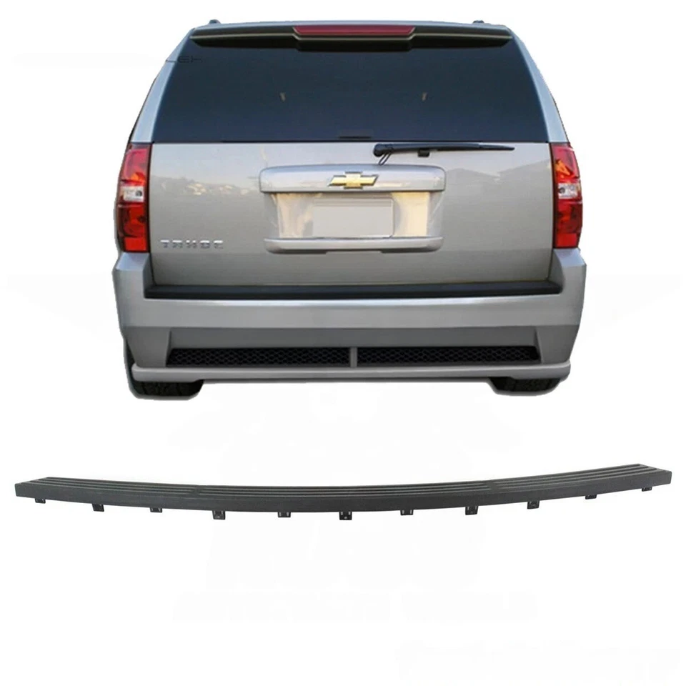Fits 2007-2014 Chevrolet Suburban 1500 New Rear Bumper Step Pad Black Foto 1 de 1