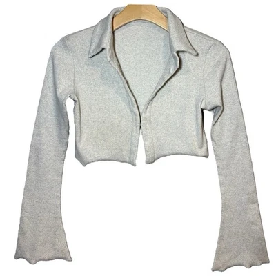 Винтажный легкий кремовый свитер Banana Republic размер M сделано в США укороченный - Изображение 1 из 4