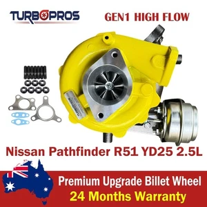 GEN1 High Flow Billet Turbo For Nissan Pathfinder YD25 2.5L - Picture 1 of 13