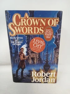 A Crown Of Swords by Robert Jordan Hardcover 1996 1st Ed. 1st Printing - Imagen 1 de 7