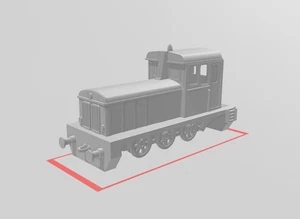 Train Shunter - Guerra en toda Europa - Terreno - 28 mm - 20 mm - 15 mm - Construcción WOW - Imagen 1 de 6