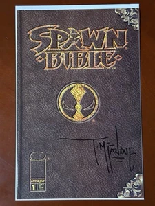 Spawn Bible prima stampa 1996 firmata da Todd McFarlane - Foto 1 di 10