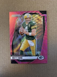 2024 Panini Prizm - Brett Favre #110 Pink Wave Prizm - Bild 1 von 2