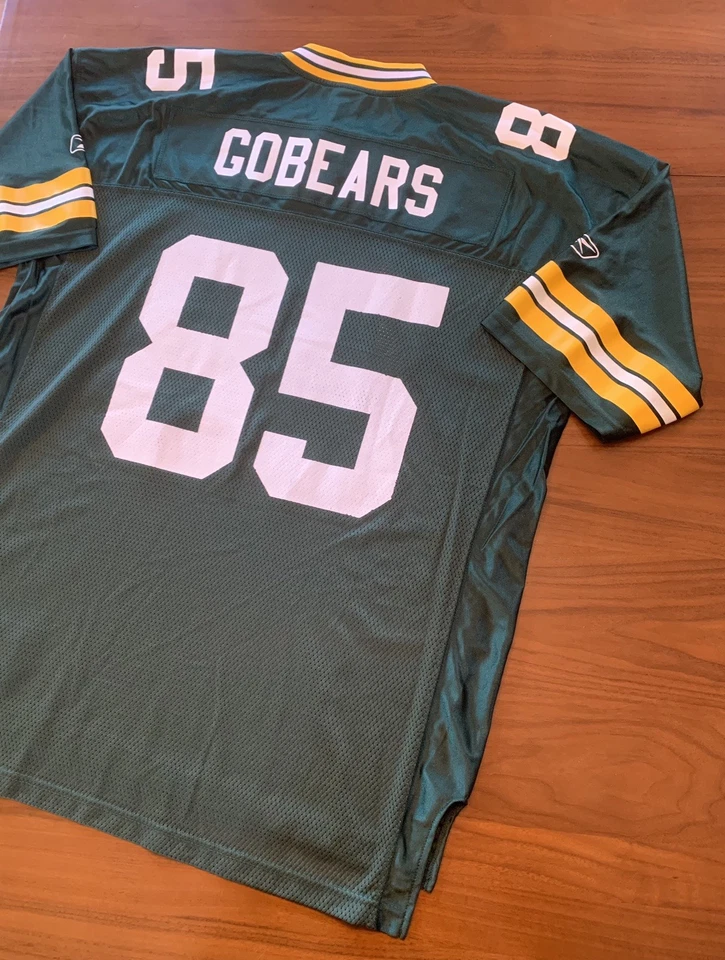 Camiseta deportiva vintage de los 90 Go Chicago Bears Green Bay Packers para hombre 2XL NFL mordaza broma de regalo Foto 1 de 4