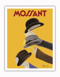 Mossant - Classic French Hats Vintage Poster by Leonetto Cappiello 1938 - Picture 1 of 21