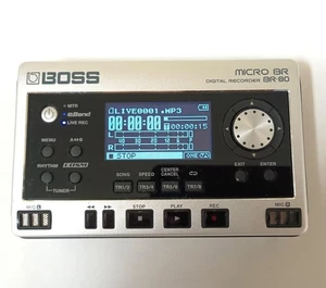 BOSS MICRO BR BR-80 Digital Guitar Recorder Multi-Function Tested from Japan F/S - Picture 1 of 12