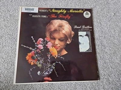 NAUGHTY MARIETTA SOUNDTRACK LP - MGM C 779 - PAUL BRITTEN - HERBERT - FRIML - Image 1 of 2