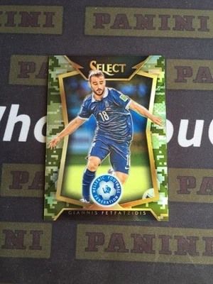 2015-16 Panini Select Giannis Fetfatzidis Camo 169/249 Greece Aris Thessaloniki - Image 1 of 2