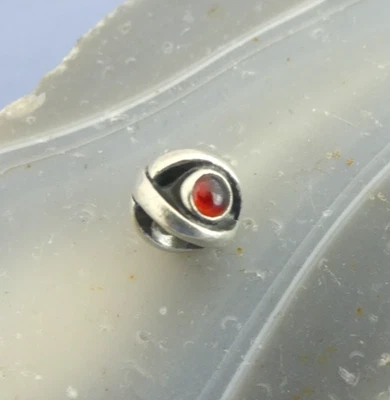 Pandora Charm - mit 2 roten Steinen - ALE - 925er Silber - Sterling - Bild 1 von 3