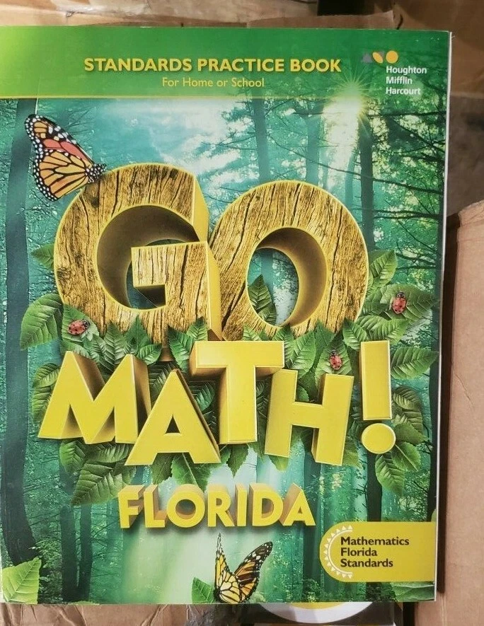 Grade 1 Go Math Mathematics Florida Standards Practice Book  - Image 1 of 1