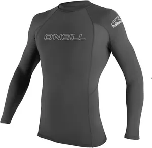O'NEILL HERREN RASH VEST TOP.SKINS GRAPHITE UPF50 LANGARM GUARD T-SHIRT S25 - Bild 1 von 4