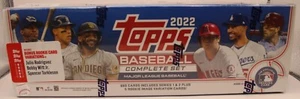 2022 TOPPS BASEBALL FACTORY SEALED SET + 5 ROOKIE IMAGE VARIATION CARDS BONUS - Picture 1 of 2