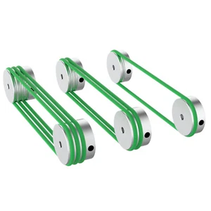 Polea ranurada en U poleas de cinturón redondo de PU ancho de ranura de aluminio 3 mm OD 15-30 mm - Imagen 1 de 17