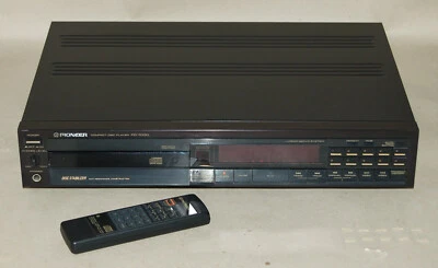 Pioneer PD-7030 CD-Player schwarz + Pioneer Fernbedienung CU-PD046 ✅ geprüft - Bild 1 von 4