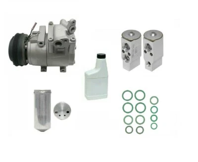 KIT COMPRESOR AIRE ACONDICIONADO COMPLETO REMAN KIA SPECTRA 02-03 1.8L HS15 EG186 Foto 1 de 4