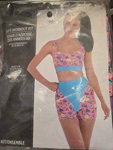 80s WORKOUT Costume (ADULT SMALL MEDIUM) The Substance Sue - Picture 1 of 3