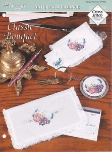 Kreuzstichmuster KLASSISCHER STRAUSS Blumen Akzent Dekoration Handarbeit Shop - Bild 1 von 2