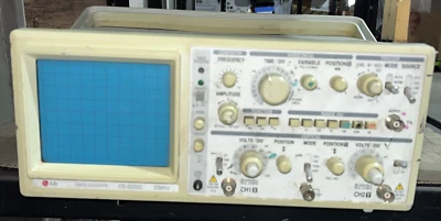 OSCILOSCOPIO LG OS 5020G DOBLE CANAL 20MHZ Foto 1 de 4